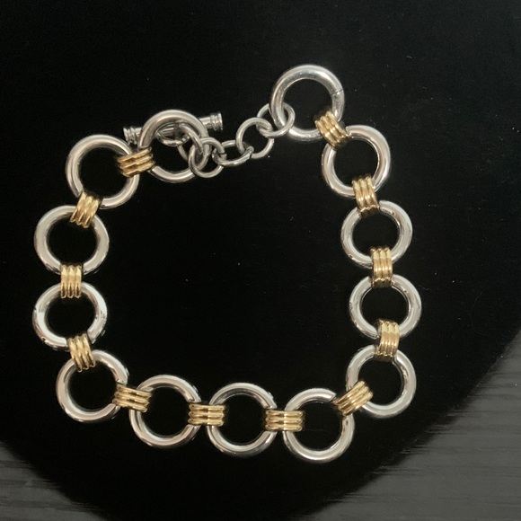 Rochet Jewelry - Silver and Gold Toned Bracelet by Rochet
